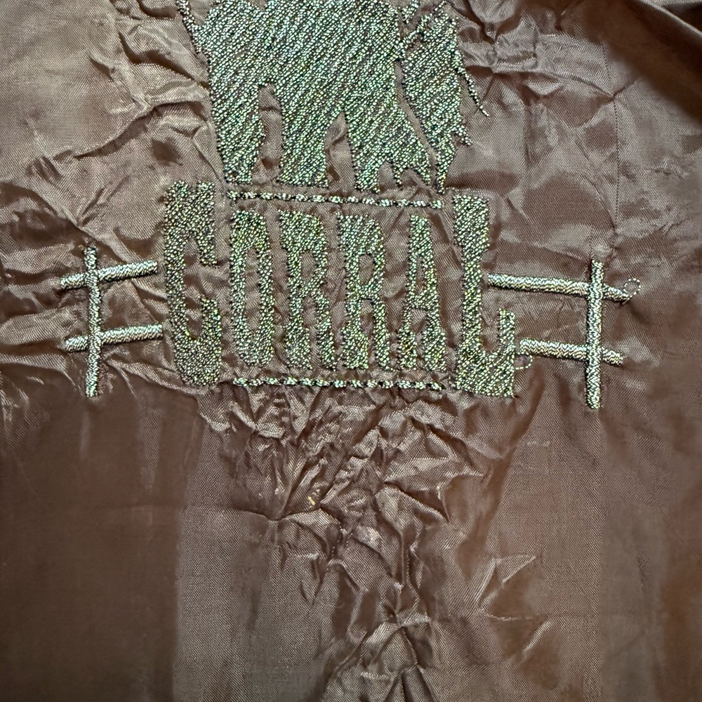 Corral stingray and lamb skin Leather Jacket rare masterpiece - Picture 12 of 16